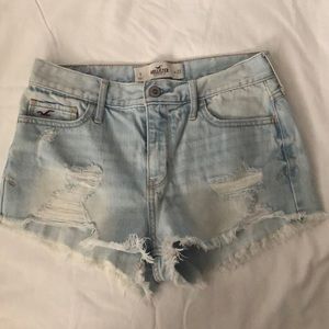 High Waisted Denim Shorts